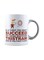 muGGyz My Heart Belongs To A Firefighter Occupational Coffee Mug White/Red/Black 11Ounce