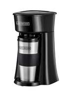 Buy Black Decker Coffee Machine 650W 360ml Travel Mug Black