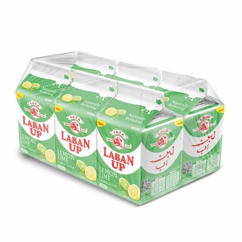Safa Laban Up Lemon Lime Drink 200ml Pack of 6