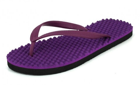 Dsi Saneepa Plain Slipper Purple Color Size 05