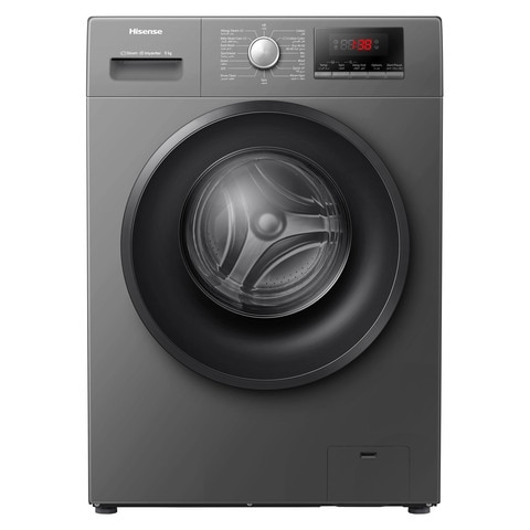 Hisense Front Loading Washing Machine 9kg WFPV9014EVMT Titanium