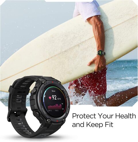 Amazfit T-Rex Pro Smartwatch Built-In GPS, Waterproof, Military