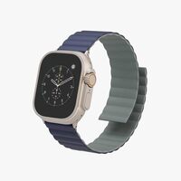 Levelo Cosmo Silicone Watch Strap Compatible With Apple Watch Ultra Series 8, Soft Silicone, Replacement, Adjustment, Wristband