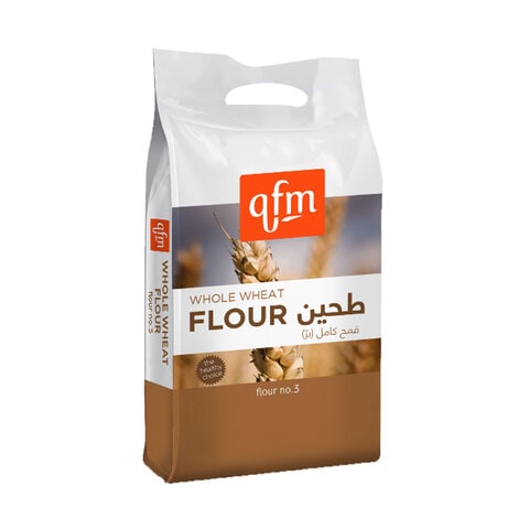 Qfm Whole Wheat Flour Flour No.3, 2kg