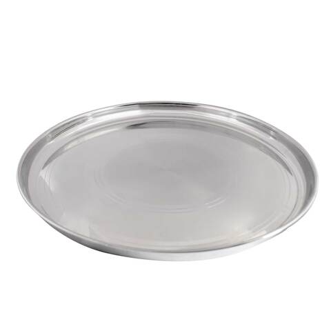 Round Plate 65 Cm Stainless Steel