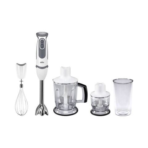 Braun Hand Blender With Attachments - 1000W- White - MQ5245 Online ...