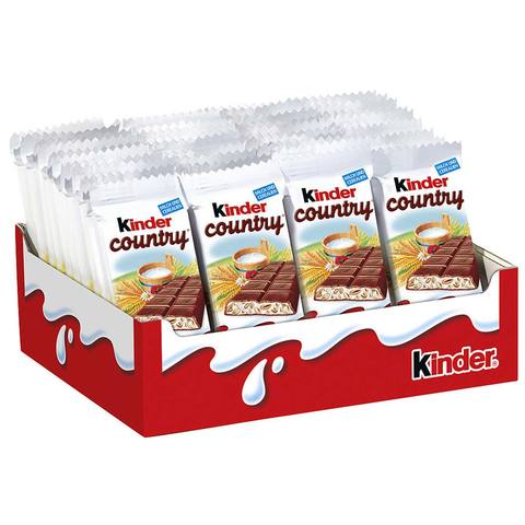 Kinder Chocolate with Cereals 23g Pack of 40