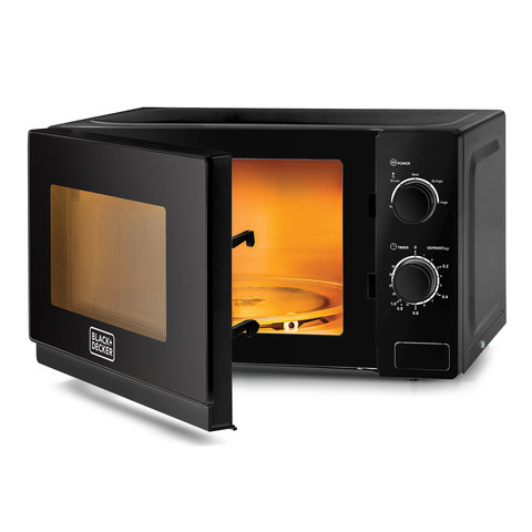 Buy Black+Decker 20L 700W Microwave Black MZ2020P-B5 with 1 year