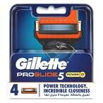 Buy Gillette Proglide 5 Power Blades Multicolour 4 Blades in UAE