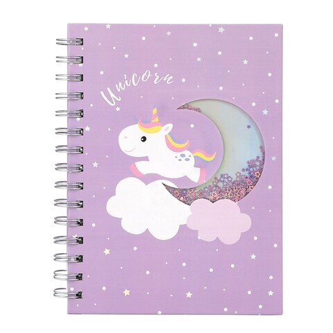 Essen Cute Unicorn Notebook Journal, Diary Notepad for Girls Kids Students Adults -160 Pages