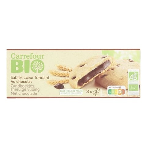 Carrefour Bio Sable Choco Biscuit 155g