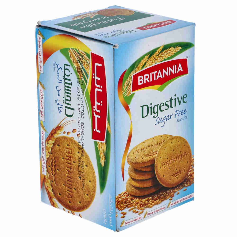 Buy Britannia Digestive Sugar Free Biscuits 200g