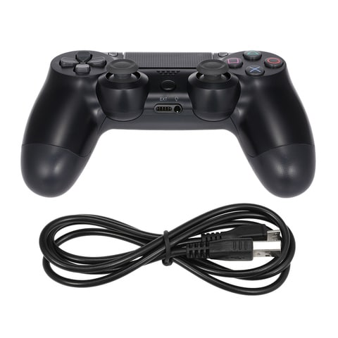 Adolescent Gewoon vasthouden Buy Generic-Wireless Bluetooth Gamepad Dual Shock Joystick Game Controller  With 3.5mm Audio Port for Sony PS4 Controller PlayStation 4 Online - Shop  Electronics & Appliances on Carrefour UAE