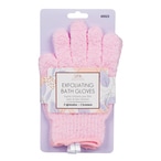 اشتري Cala Exfoliating Bath Gloves Pink في الكويت