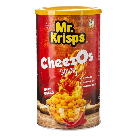 Mr. Krisps Spicy Cheezos Snack 80g