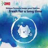 OMO Laundry Powder Detergent For Front Load Machines Active For Unbeatable Stain Removal 3kg
