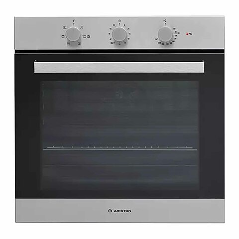 Ariston FA3530HIXA Stainless Steel Built-In Electric Oven With Grill - 60 cm