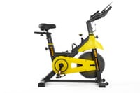 H PRO Magnetic Resistance Indoor Cycling Bike, Belt Drive Stationary Bike, With LCD Monitor &amp; Comfortable Seat Cushion, Exercise Bike For Home Cardio Workout, 6 Kg Flywheel