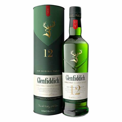 Glenfiddich 12 Years Old Limited Edition Single Malt Scotch Whisky 750ml