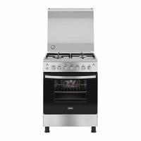 Zanussi ZCG62356XA Full Safety Free Standing Cooker with 4 Burners, 60 cm - Silver B08WJMPFSK ZCG61296XA