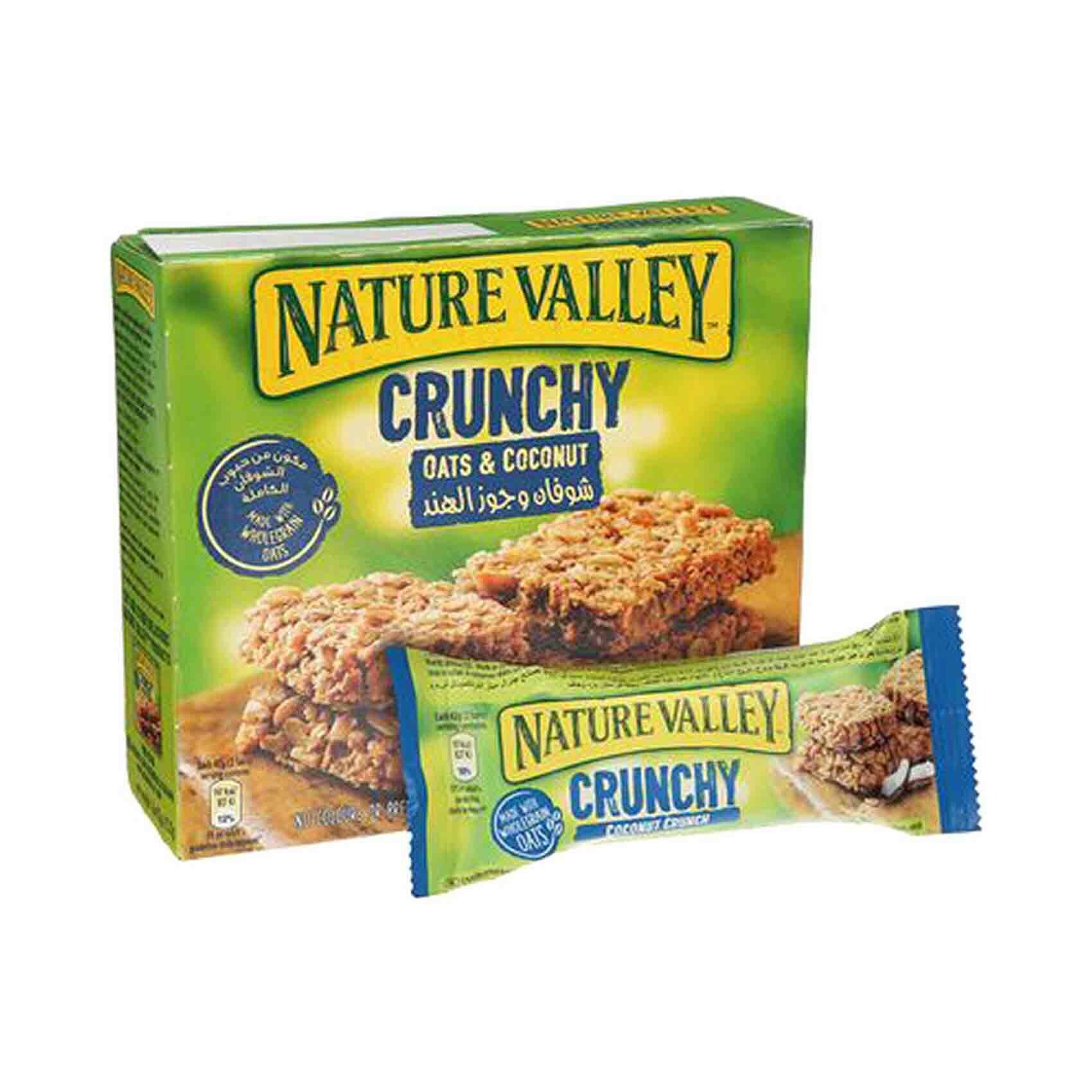 Buy Nature Valley Crunchy Oats Coconut Bar 42g Online Shop Food Cupboard On Carrefour Uae