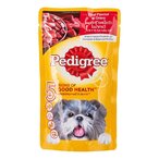 Buy Pedigree Beef In Gravy Wet Puppy Dog Food 130g in Kuwait