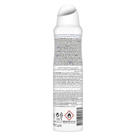 Dove Antiperspirant Deodorant  Original 0% Aluminium White 150ml