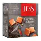 Buy Tess Caramel Charm Black Pyramid 20 Tea Bags in UAE