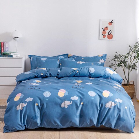 Pillow and duvet set hot sale double