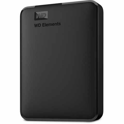 WD 5TB Elements Portable External Hard Drive, Black