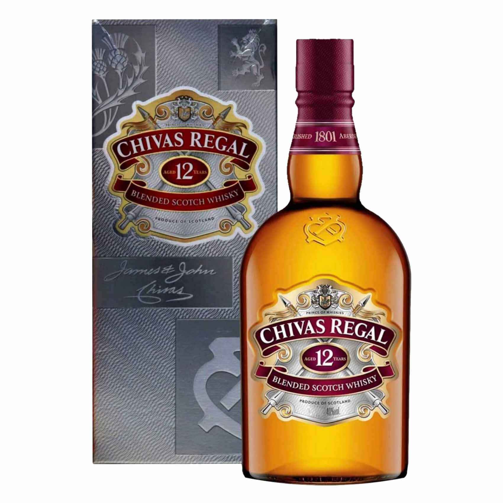 Chivas Regal Blended Scotch Whisky 12YR 50ML - Parkway Liquor, La Mesa, CA,  La Mesa, CA