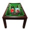 Simbashoppingmea - 7 Ft Pool Table Billiards And Dining Table Full Accessories &ndash; Green Star