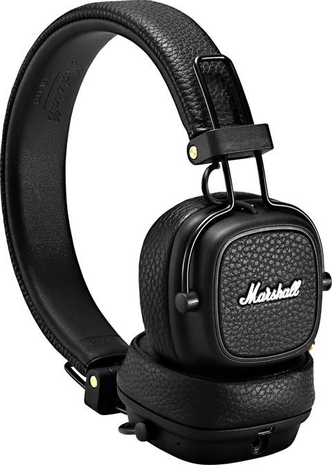 Marshall major 2025 iii bluetooth black