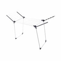 Feelings Butterfly Cloth Dryer Rack Silver And Black 170x64x108cm