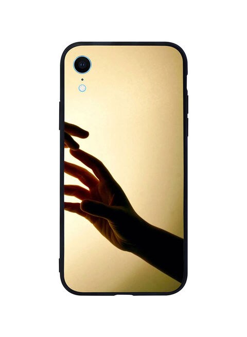 Theodor - Protective Case Cover For Apple iPhone XR Touching Hand