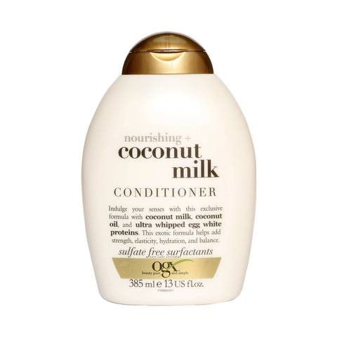  OGX Nourishing + Coconut Milk Shampoo & Conditioner Set, 13 Fl  Oz (Pack of 2) (packaging may vary), White : Beauty & Personal Care