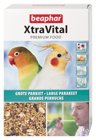 Buy XtraVital Large Parakeet Feed 500g (New Formula) in UAE