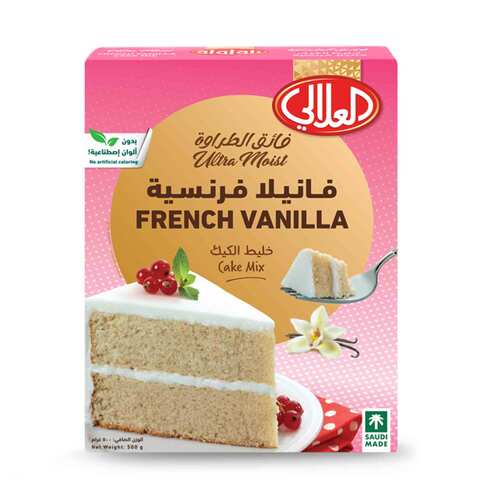 Al Alali Ultra Moist French Vanilla Cake Mix 500g