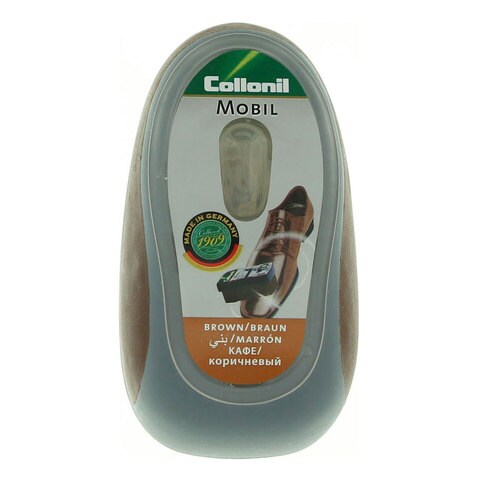 Collonil Mobil Brown Shoe Polish Sponge