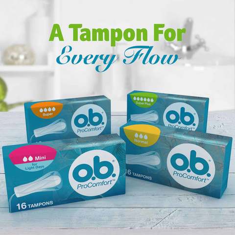 Buy Ob Tampons Procomfort Super Plus Pack Of 16 Online Shop Beauty Personal Care On Carrefour Uae