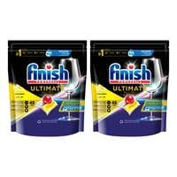 Finish Powerball Ultimate All-In-1 Lemon Sparkle 48 Dishwasher Tablet Pack of 2