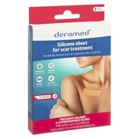 Deramed Silicone Sheet For Scar Treatment Beige Pack of 2