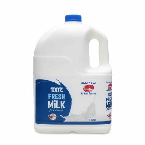Al Ain Full Cream Fresh Milk 3.78l