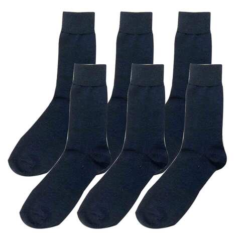 Buy Men's Socks 3 Pieces Navy Online - Shop Fashion, Accessories ...