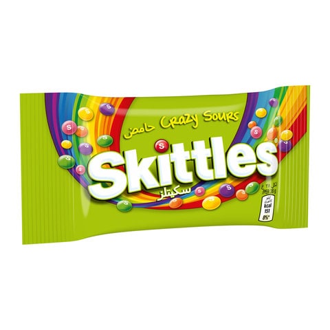 Buy Skittles Crazy Sours 38g in Saudi Arabia