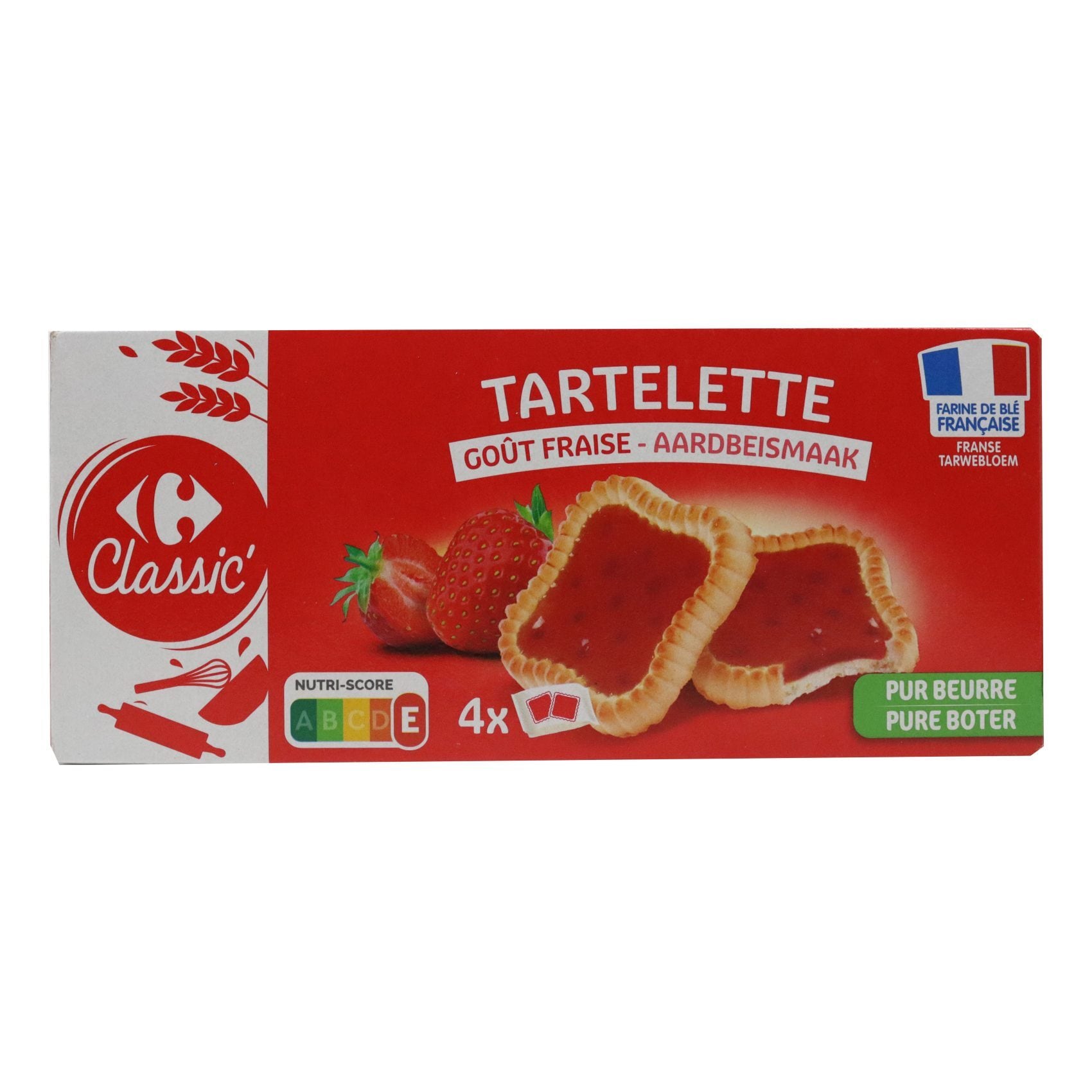 Lu Strawberry Barquette (120g) - Pack of 6