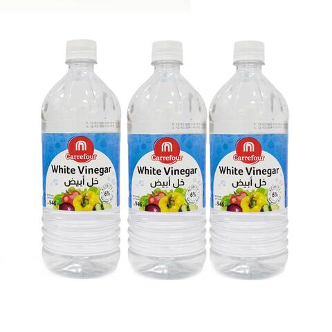 Carrefour White Vinegar 946ml Pack of 3