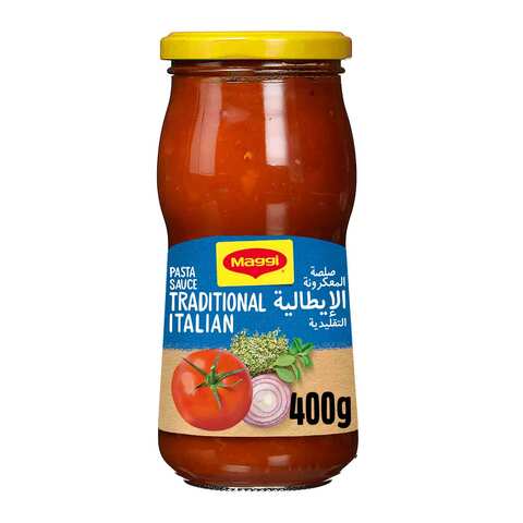 Buy Maggi Traditional Italian Pasta Sauce 400g in Saudi Arabia