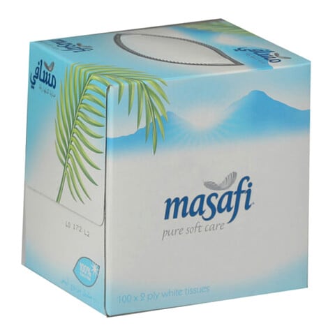 Masafi Boutique Tissue 100 Sheets 2 Ply