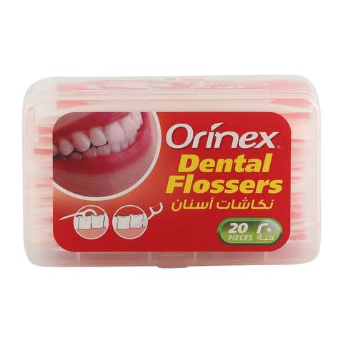 Buy Orinex dental flossers x20 in Saudi Arabia
